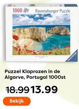 The Read Shop Puzzel Klaprozen in de Algarve, Portugal 1000st aanbieding