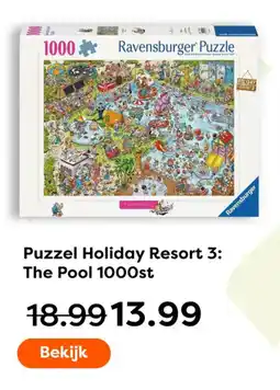 The Read Shop Puzzel Holiday Resort 3: The Pool 1000st aanbieding