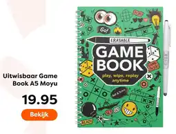 The Read Shop Uitwisbaar Game Book A5 Moyu aanbieding