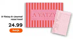 The Read Shop A-Yatzy A-Journal roze / rood aanbieding