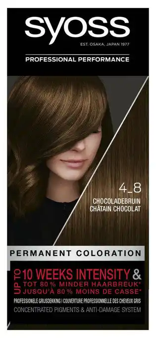 Wehkamp Syoss Color Baseline 4-8 Chocoladebruin aanbieding