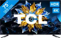 Bol.com TCL 75C61B Pro - 75 inch - 4K QLED - Full Array Local Dimming - 2024 aanbieding