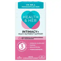 Kruidvat Health & Her Intimacy+ Multi-Nutriënt Support Capsules aanbieding
