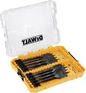 Bol.com DeWalt Extreme Serie - Platte Houtborenset - 9 Stuks - Tough Case+ - TSTAK Compatibel aanbieding