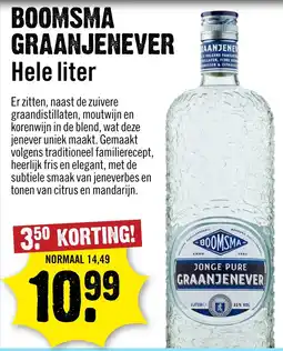 Dirck 3 Boomsma Jonge Jenever 100 cl aanbieding