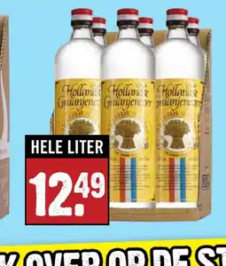 Dirck 3 De Zeven Granen Hollandse Graanjenever HELE LITER aanbieding