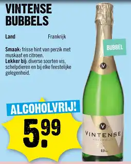 Dirck 3 Vintense Bubbels 0.0% 75 cl aanbieding