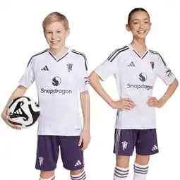 Foot Locker Adidas Manchester United Truien/Replica's Kinder - Wit - Maat 135 - 140 CM - Poly Jersey aanbieding