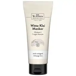 Holland & Barrett 1+1 gratis | De Tuinen Witte Klei Masker - 100ml aanbieding