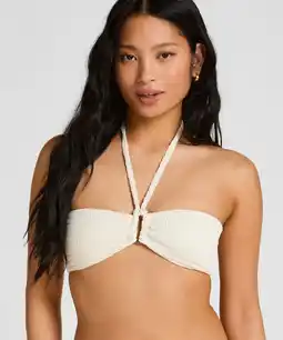 Hunkemoller Hunkemöller Bandeau Bikinitop St Kitts Wit aanbieding