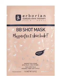 ICI Paris XL Erborian - Bb Shot Mask Gezichtsmasker Baby Huid Straling Effect aanbieding