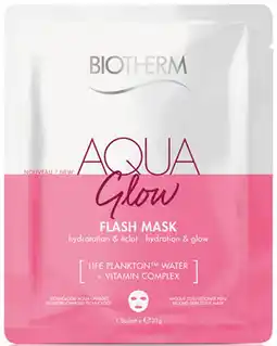 ICI Paris XL Biotherm - Aqua Source Aqua Glow Hydraterend Gezichtsmasker Met Stralend Effect aanbieding