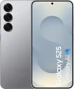 Coolblue Samsung Galaxy S25 256GB Zilver 5G aanbieding