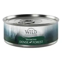Zooplus 6x70g Adult Dense Forest Hert Wild Freedom Kattenvoer aanbieding
