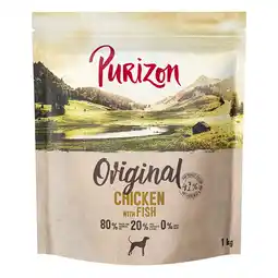 Zooplus 1kg Kip met Vis Adult Graanvrij Purizon Hondenvoer aanbieding
