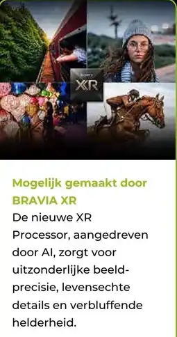 EP Beerepoot Mogelijk gemaakt Bravia XR aanbieding