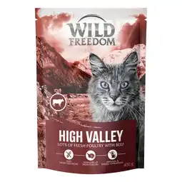 Zooplus Wild Freedom Adult High Valley met rund - graanvrije receptuur - Nieuw Receptuur: 400 g aanbieding