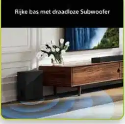 EP Beerepoot Rijke bas met draadloze Subwoofer aanbieding