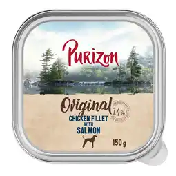 Zooplus 6x150g Kipfilet met zalm Purizon natvoer voor honden aanbieding