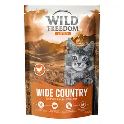 Zooplus Wild Freedom Kitten Wide Country Gevogelte - graanvrije receptuur - Nieuw Receptuur: 400 g aanbieding
