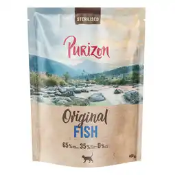 Zooplus Purizon Gesteriliseerde Volwassen kattenvoer - Vis - graanvrij - Nieuw Receptuur: 400 g aanbieding