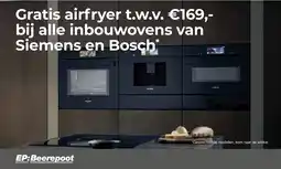EP Beerepoot Siemens en Bosch inbouwovens aanbieding
