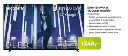 EP Beerepoot Sony bravia 8 4k oled televisie (k55xr84b) aanbieding