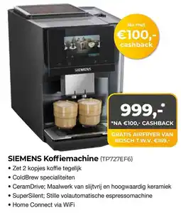 EP Beerepoot SIEMENS Koffiemachine (TP727EF6) aanbieding