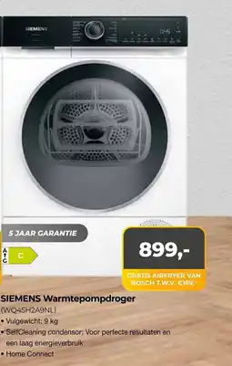 EP Beerepoot Siemens Warmtepompdroger aanbieding