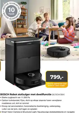 EP Beerepoot BOSCH Robot stofzuiger met dweilfunctie (BCRDW3BX) aanbieding