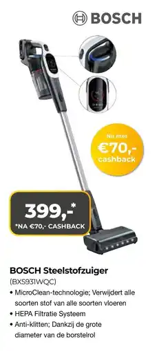EP Beerepoot Bosch Steelstofzuiger aanbieding