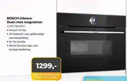 EP Beerepoot BOSCH Inbouw Oven met magnetron aanbieding