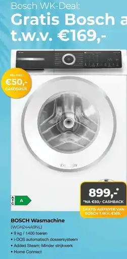 EP Beerepoot Bosch Wasmachine aanbieding