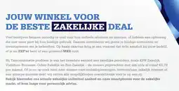 Telecombinatie KPN Zakelijk aanbieding