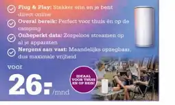 Telecombinatie Plug & Play aanbieding