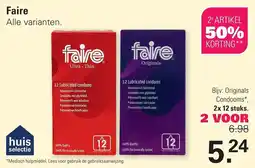 De Online Drogist faire condons aanbieding