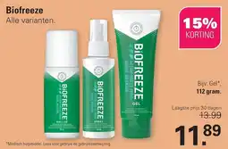 De Online Drogist Biofreeze aanbieding