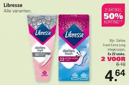 De Online Drogist Libresse dailies style aanbieding