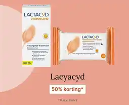De Online Drogist Lactacyd verzorgende wasemulsie en verzorgende intieme doekjes aanbieding