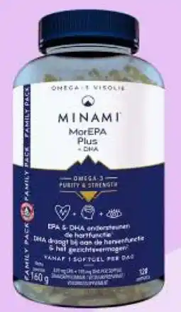 De Online Drogist Minami MorEPA Plus + DHA aanbieding