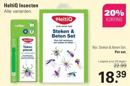 De Online Drogist HeltiQ Steken & Beten Set aanbieding