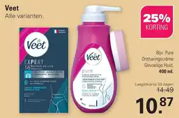 De Online Drogist Veet Ontharingscrème aanbieding