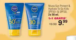 De Online Drogist Nivea Sun Protect & Hydrate To Go Kids aanbieding