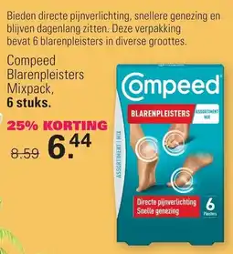 De Online Drogist Compeed Blarenpleisters Mixpack aanbieding