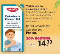 De Online Drogist HeltiQ Verkoelende Zemelen Set aanbieding