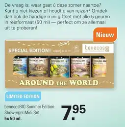 De Online Drogist benecosBIO Showergel Mini Set aanbieding
