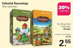 De Online Drogist Celestial Seasonings aanbieding