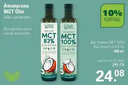 De Online Drogist Amanprana MCT Olie aanbieding