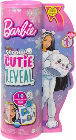 Bol.com Barbie Cutie Reveal Winter Sparkle - IJsbeer aanbieding