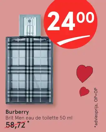 Etos Burberry aanbieding